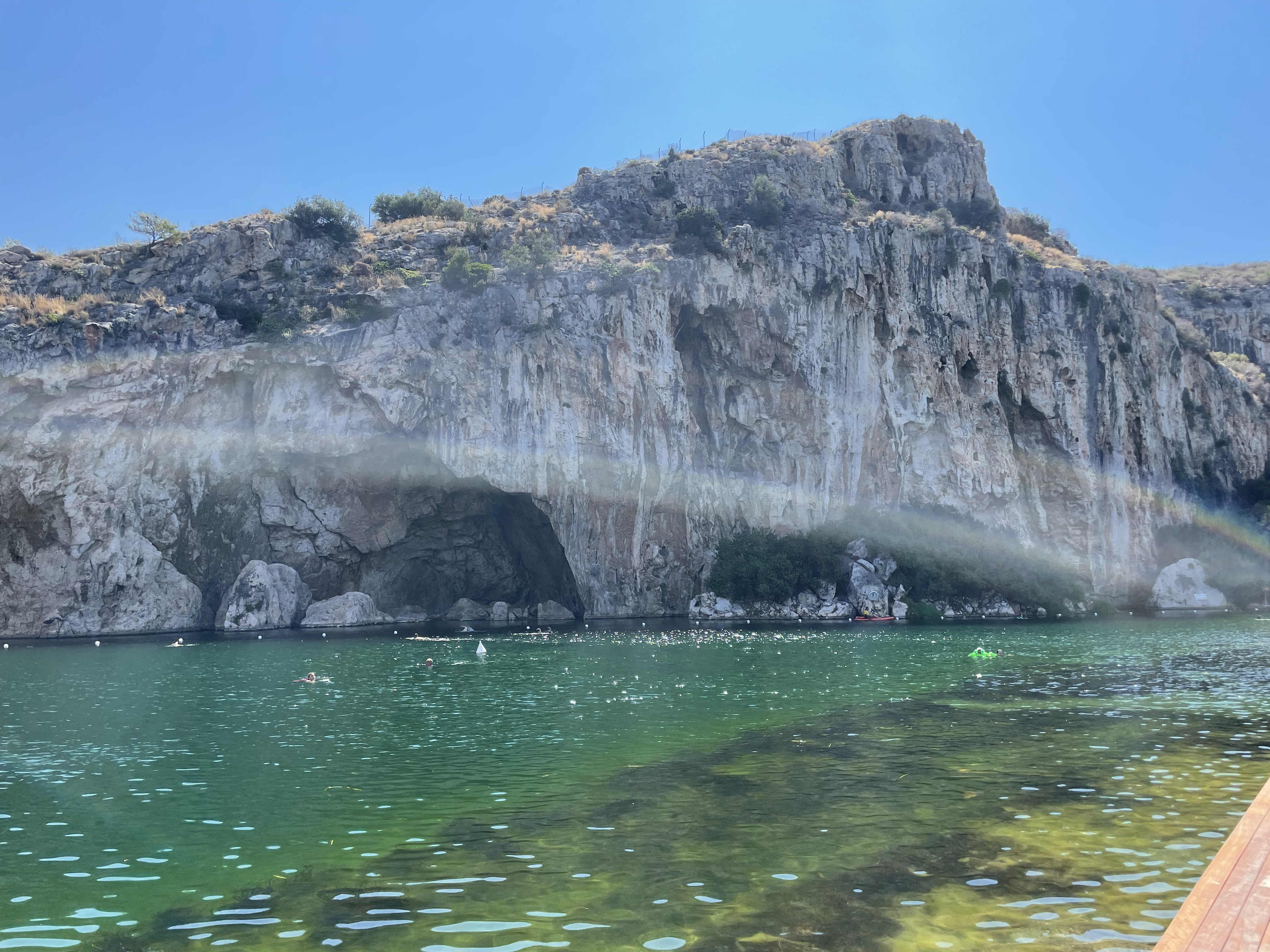 Lake Vouliagmeni: A Cool Break From the Heat of Athens